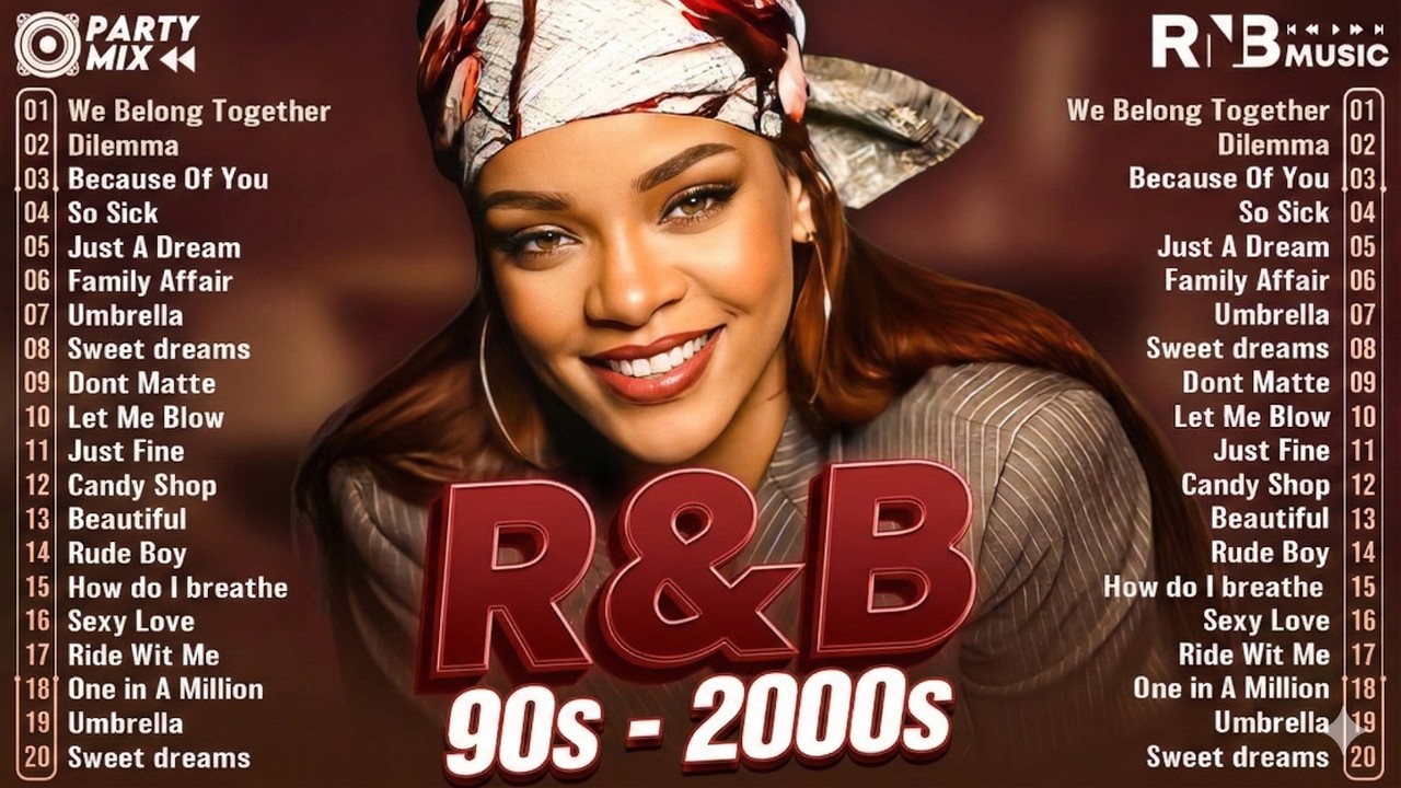 Best of R&B Classics 90s & 2000s ~ Old School R&B Music Ever 💿 Rihanna, Ne Yo, Usher, Akon,  Nelly