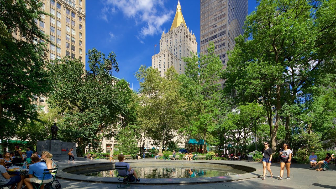Madison Square Park in New York, On the location of movie