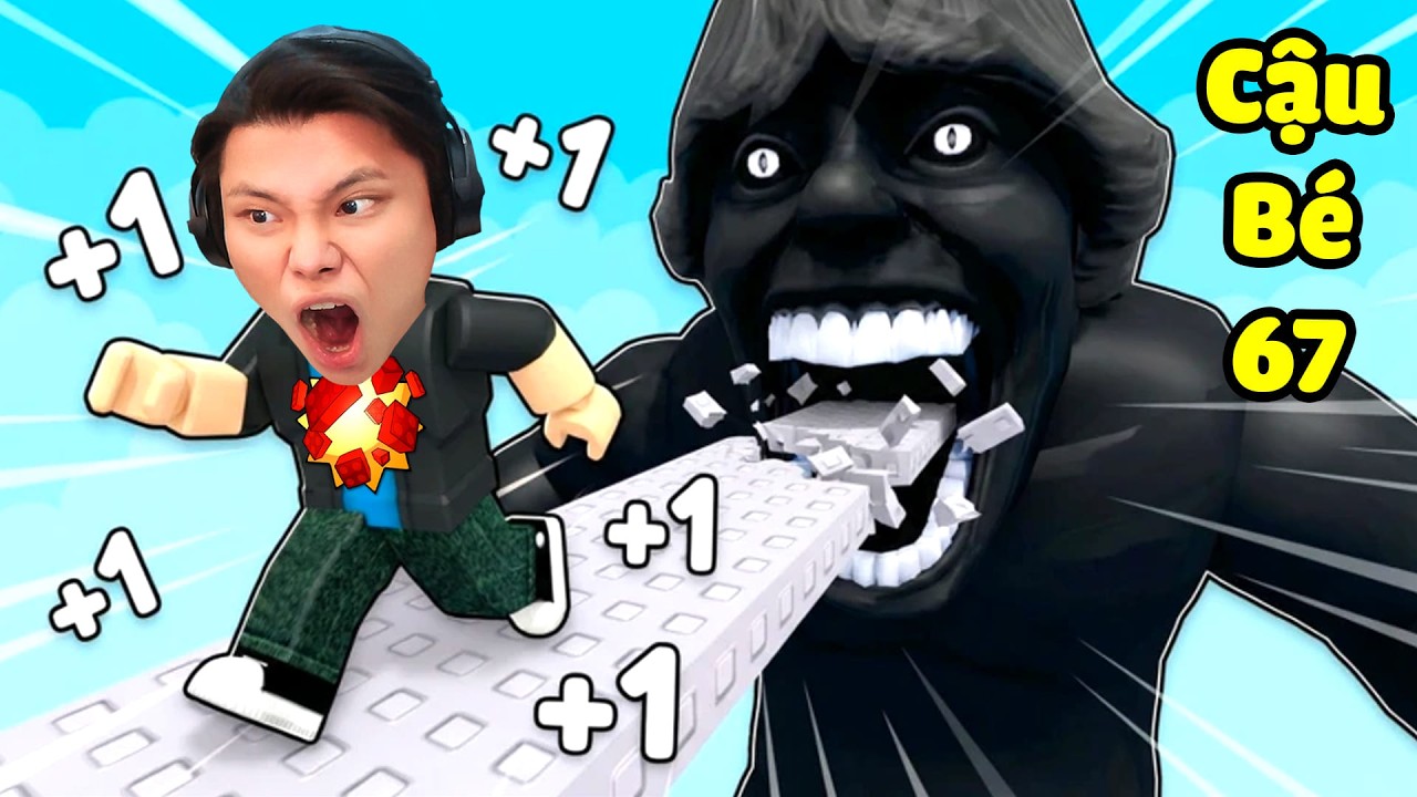 [ROBLOX] JayGray +1 Tốc Độ Trốn Thoát Khỏi Cậu Bé 67⚡️😱Thử Thách Obby Chạy Đua Troll SCP-067 KID