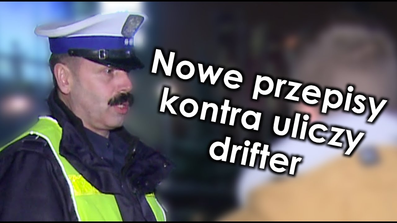 Uliczny drifter kontra nowe przepisy - Na drogach