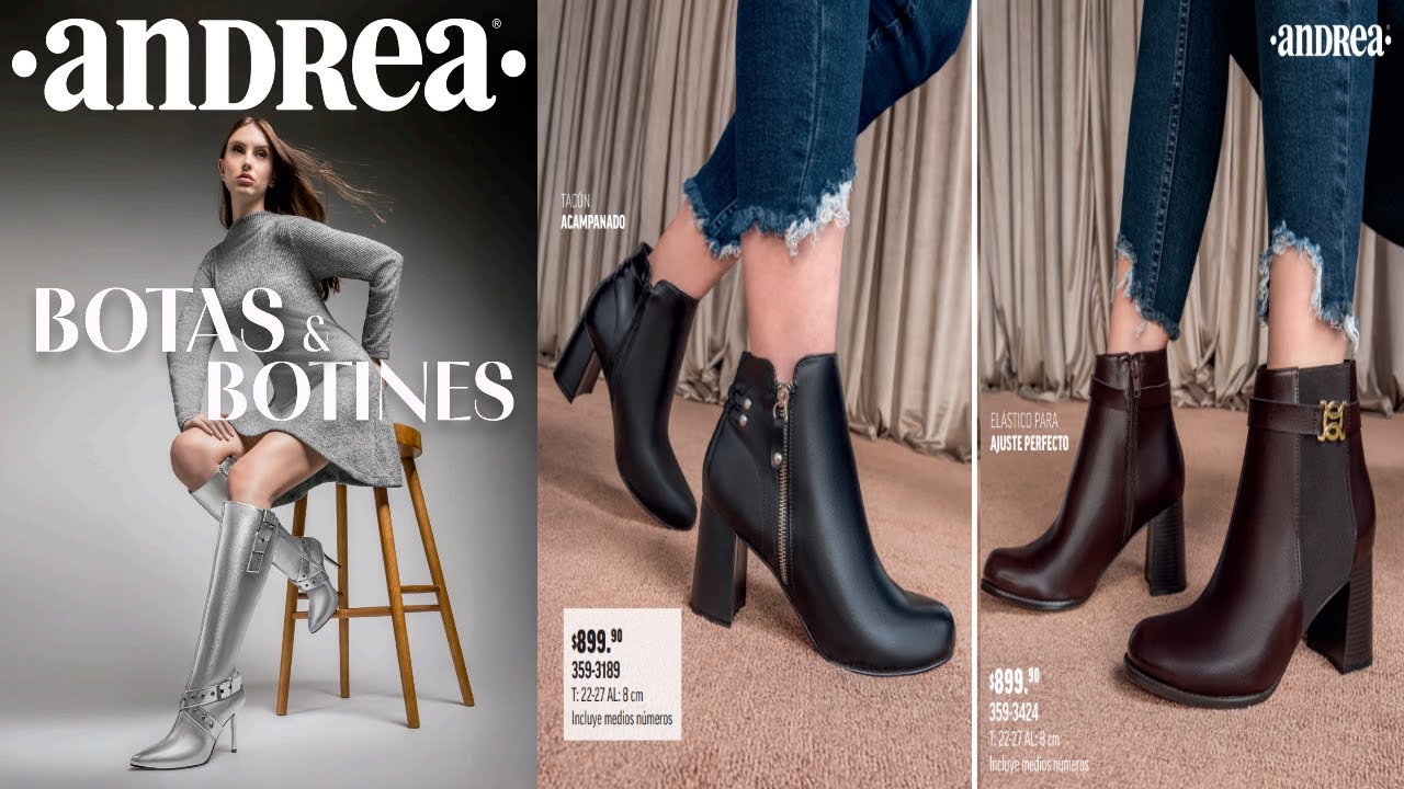 CAT&Aacute;LOGO  ANDREA   2025  BOTAS  Y   BOTINES