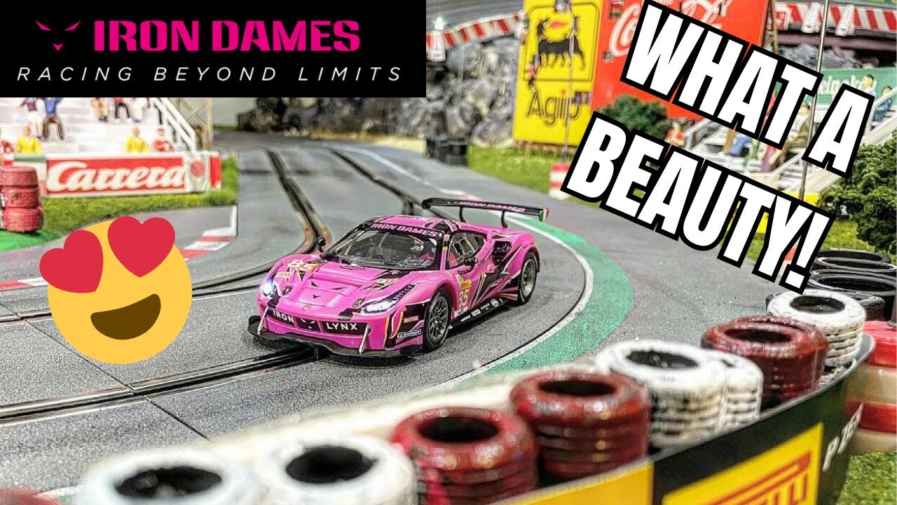 Carrera Digital 132 Iron Dames Ferrari 488 GT3 😍