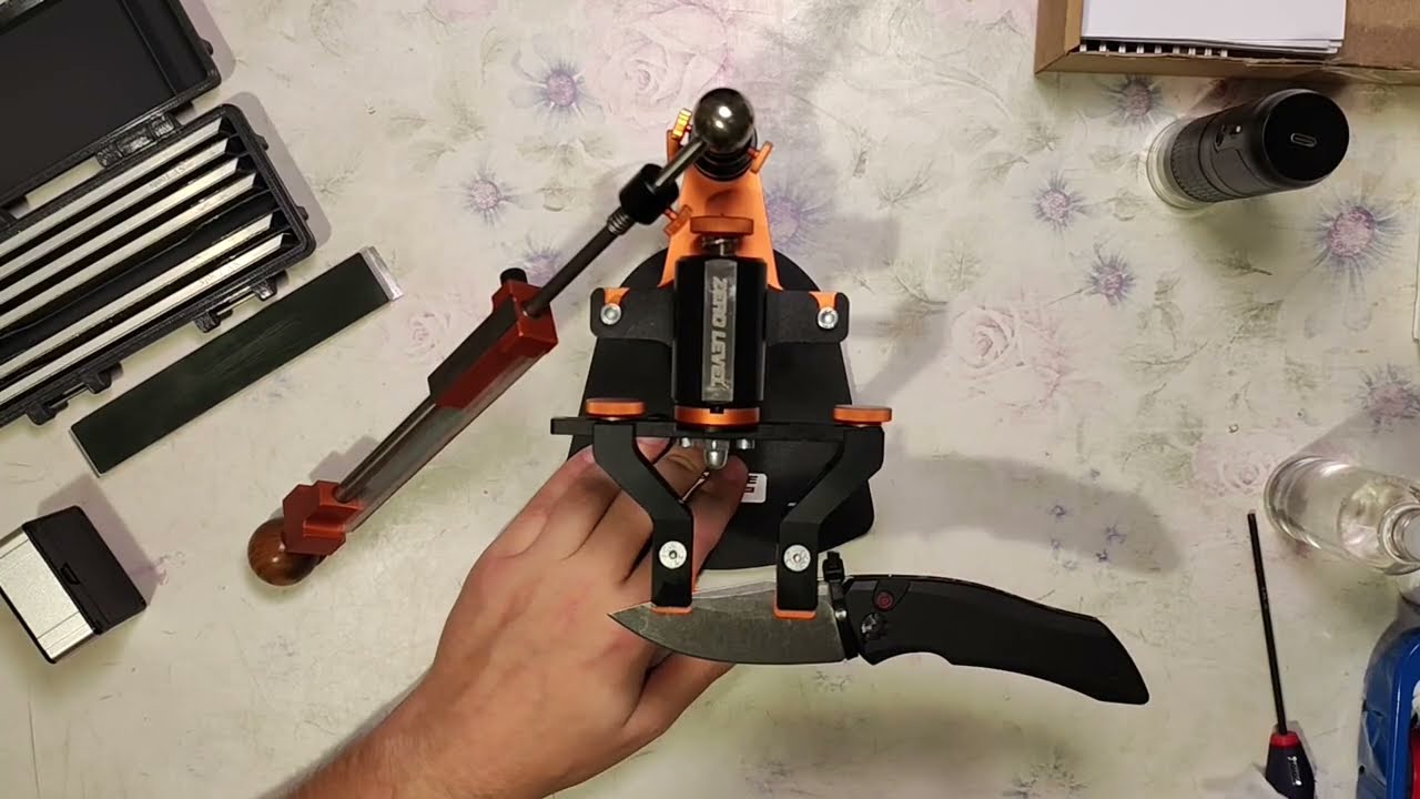ПОТРІБЕН БІЛЬШ ГОСТРИЙ РІЗ / Kershaw 7100BW CPM154 / алмаз + яшма / Hapstone RS