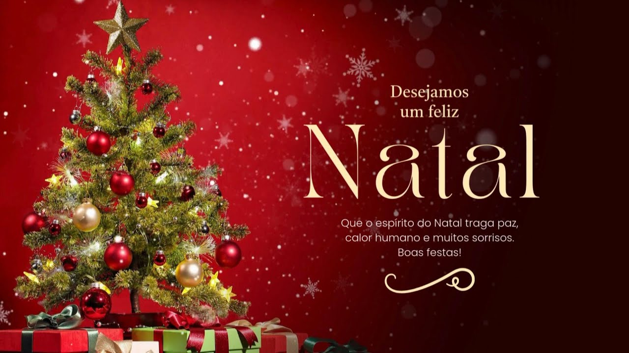 Mensagem de Boas Festas e um Feliz Natal