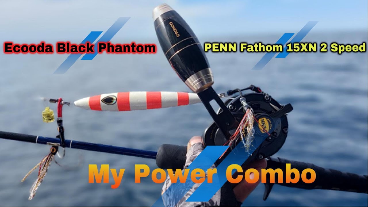 FA 2024 #13 | Slow Pitch Jigging Fishing | DIY Repainted 300g Jig + PENN Reel & Eccoda Rod Combo |