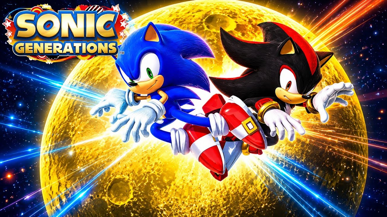 Sonic generations episode 3 shadow et chaos le combat des titan