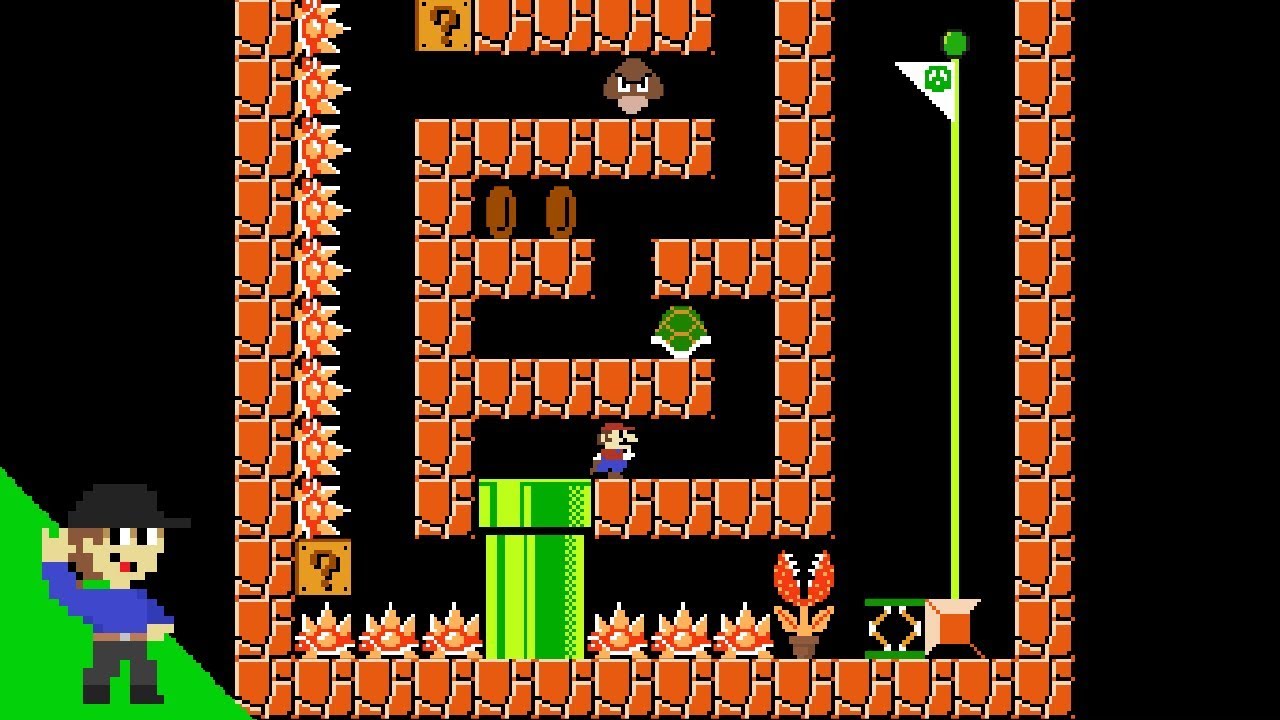 How will Mario escape this Maze?