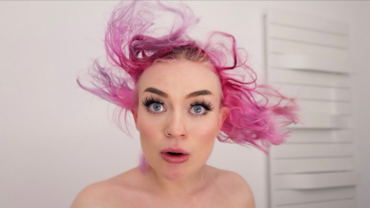 trying way too many methods to get rid of my hair color