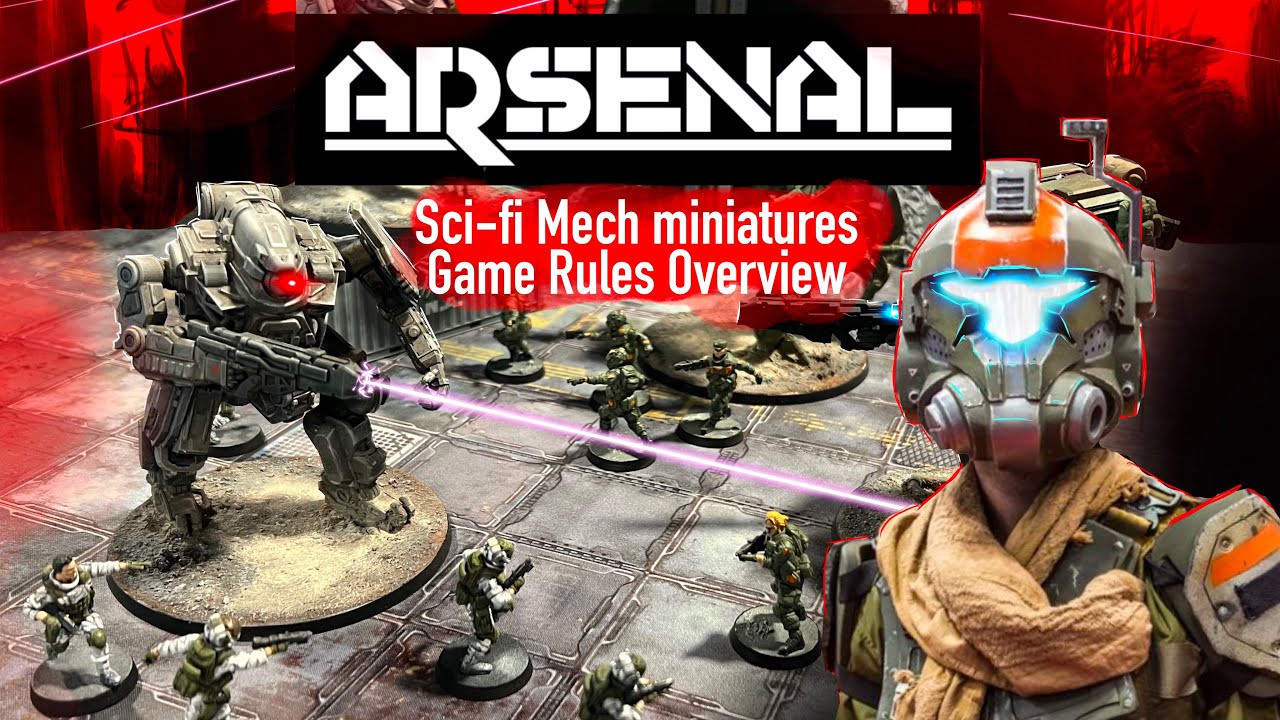 ARSENAL: Miniatures Game Rules Overview. Blaster VOL .07