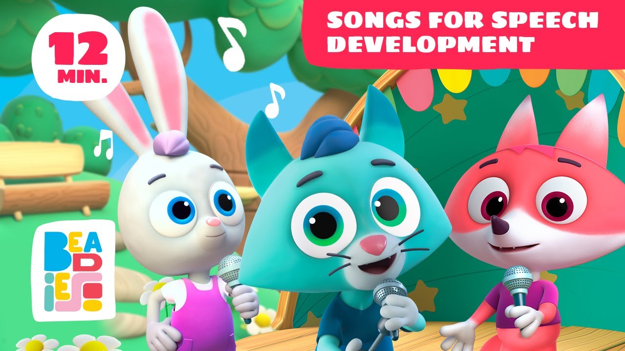 Beadies &mdash; Songs for Speech Development &mdash; Collection of Kids' Songs &mdash; Developmental Cartoon