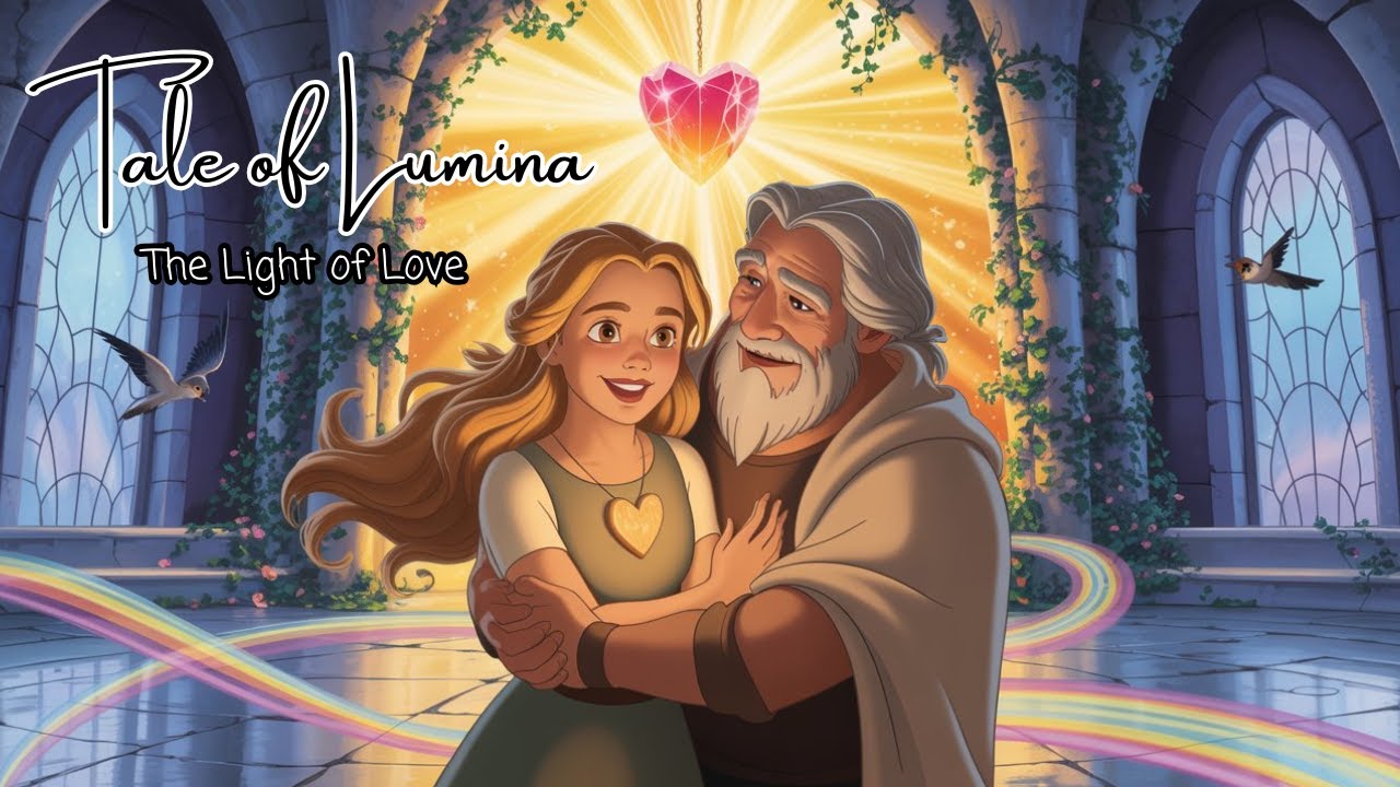 🌟Tale of Lumina 🌸  A Magical Story About Love, Light & a Brave Forest Girl!”