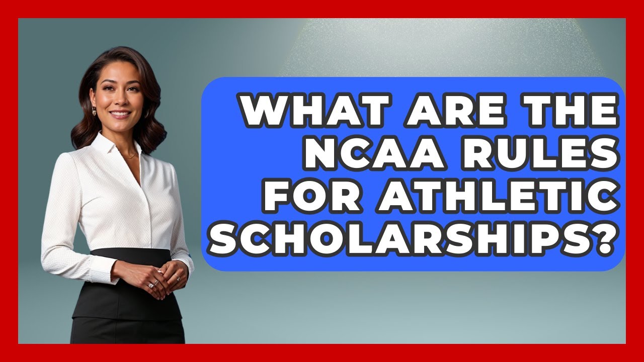 What Are the NCAA Rules for Athletic Scholarships? | Student Athlete Central News