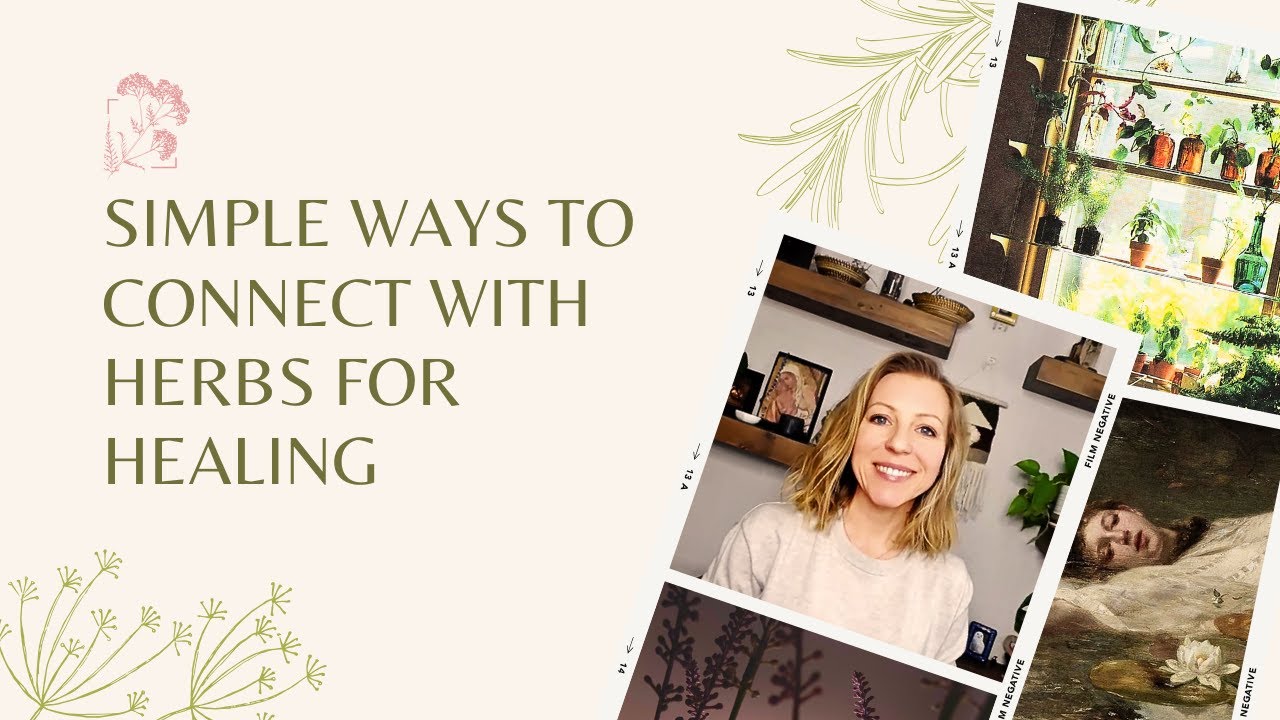 Simple Ways to Connect with Herbs for Healing | Ashley Elenbaas, M.Sc. RH(AHG)