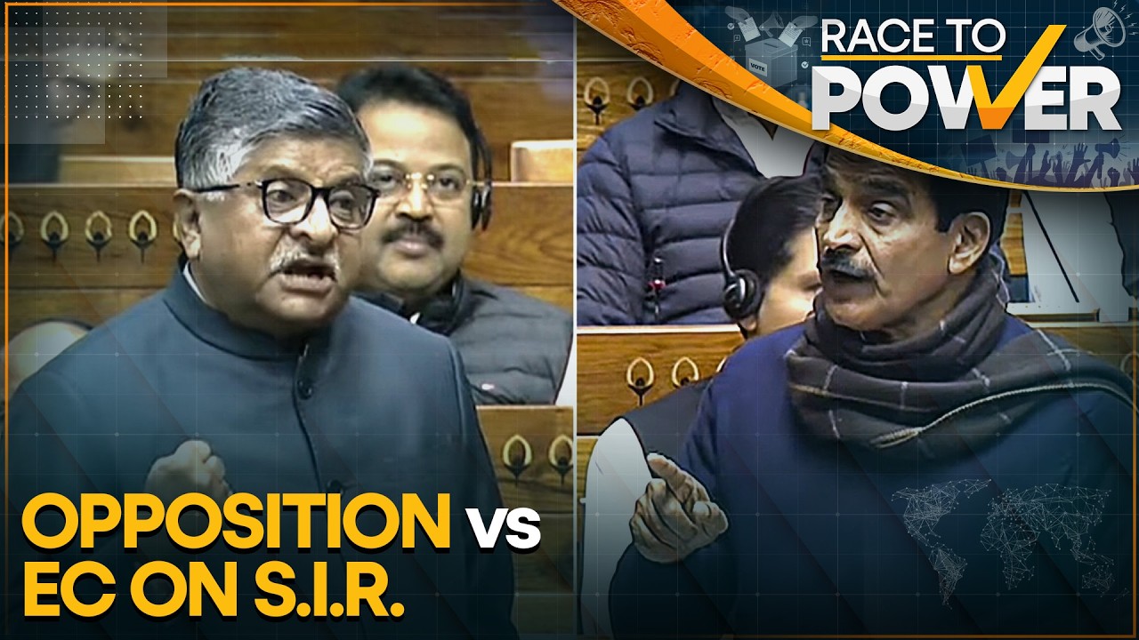 Opposition vs Election Commission Over S.I.R. Issue, India Political Flashpoint Escalates | WION