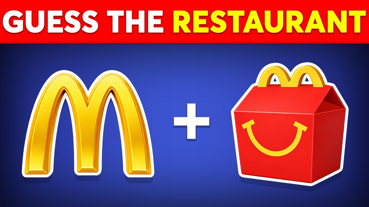 Guess the Fast Food Restaurant by Emoji? 🍟🍔 Quiz Alien