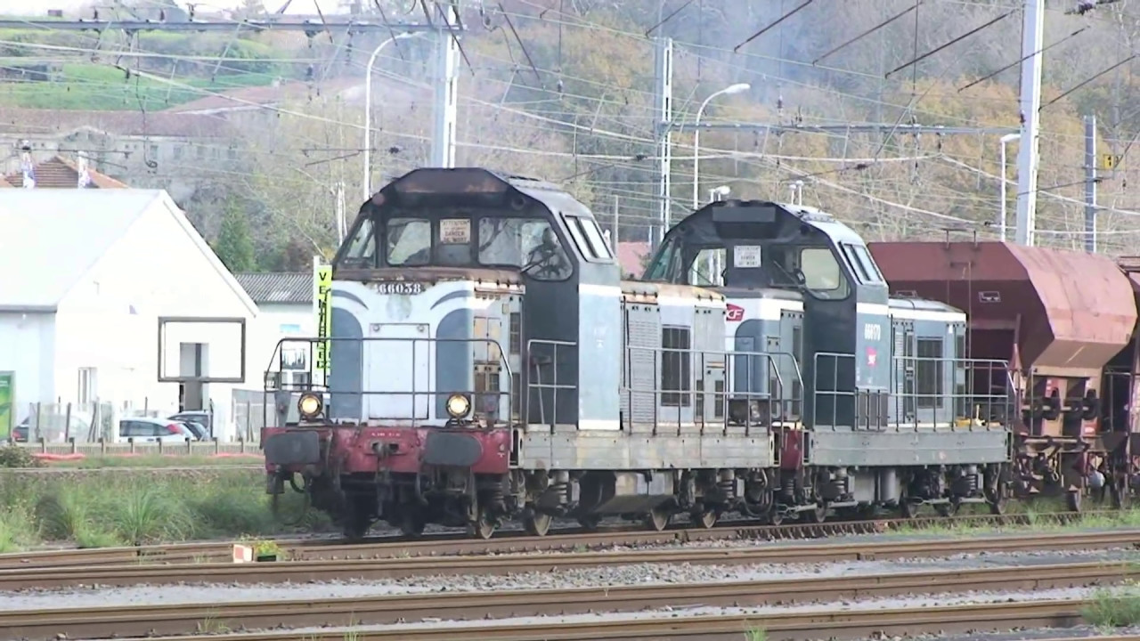 BB 66000 au triage de Bayonne