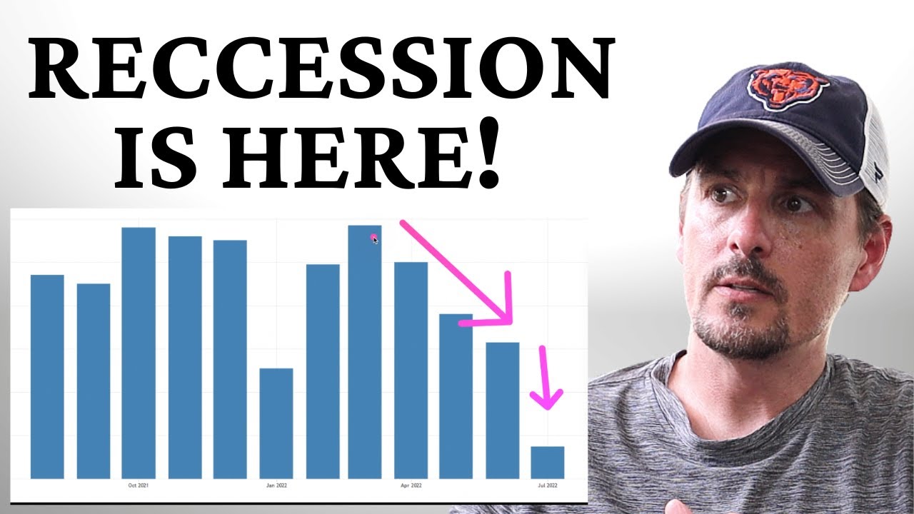 Recession Is Here According To This New data Just Released! The Markets Didn't Like The News!