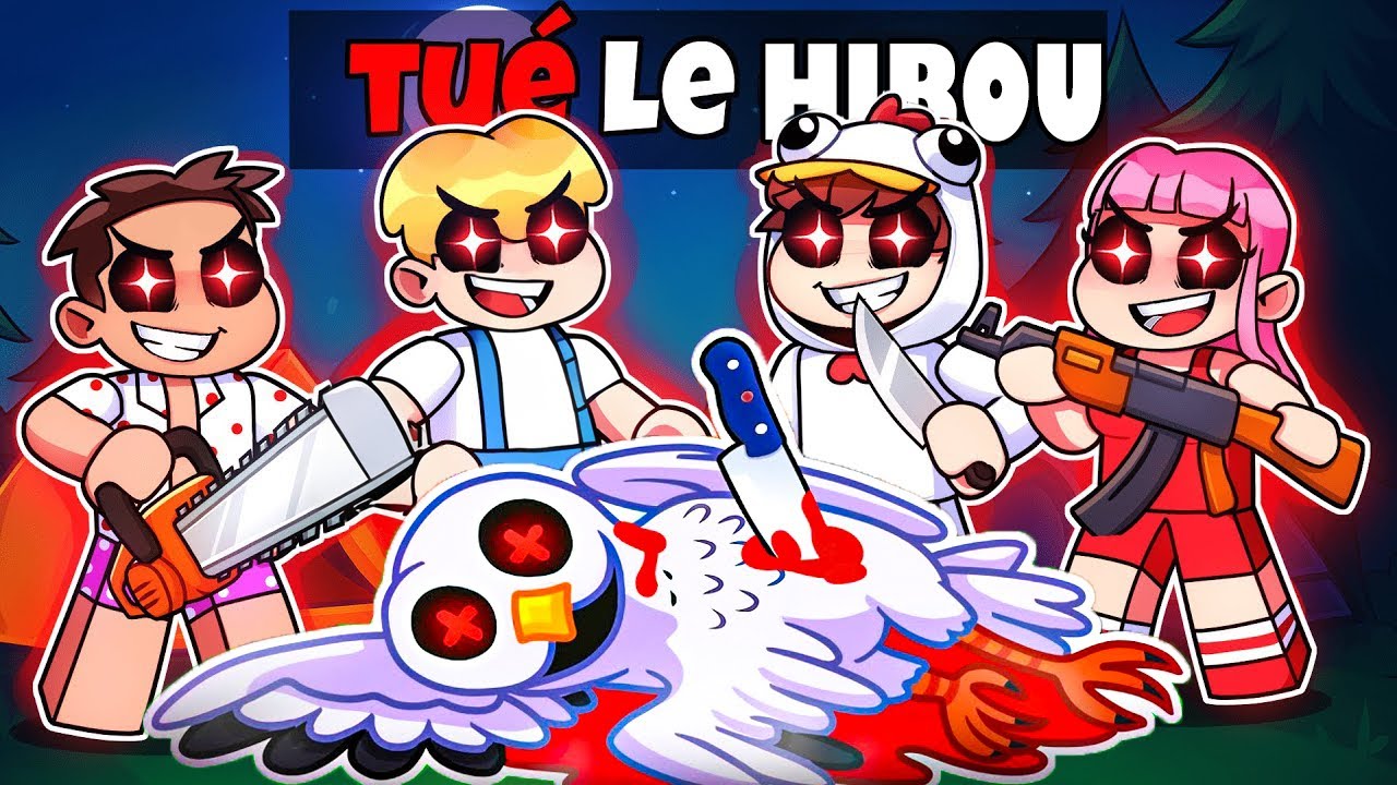 Nous avons TUÉ le MONSTRE HIBOU dans 100 JOURS dans la Pire Forêt Roblox !