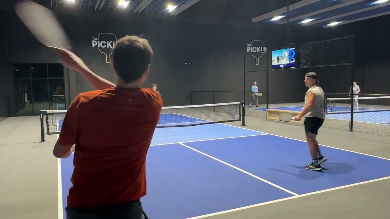 INTENSE overtime game and crazy ending! 4.5+ Pickleball Alain/Erik vs. Tyler/Justin 1.22.2026