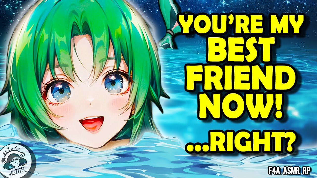 Mermaid Girl Is Fascinated With You! 🧜🏻‍♀️[Wholesome F4A Fantasy ASMR RP] [Friend ASMR Roleplay]