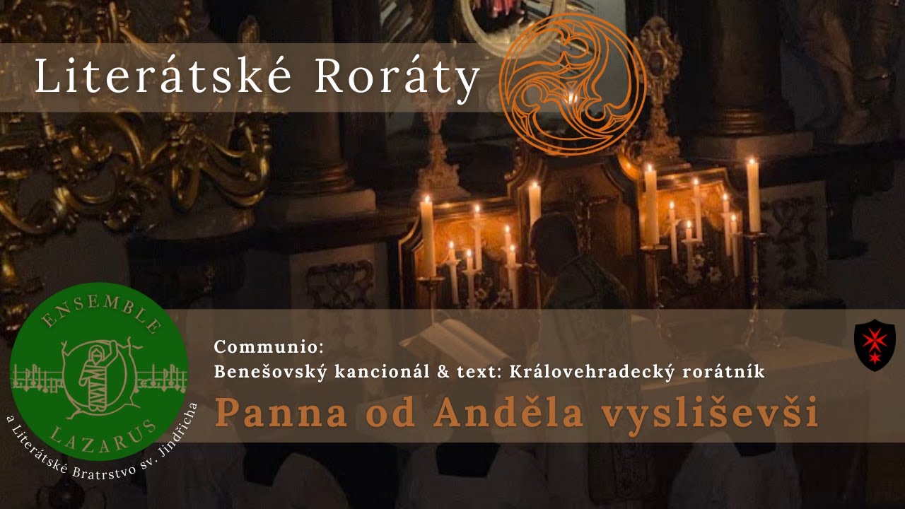 Benešovský kancionál - Panna od anděla 