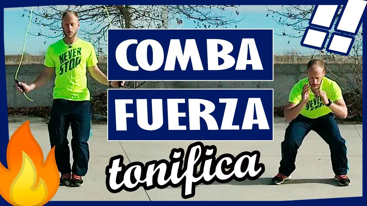 💪 Rutina HIIT Explosiva – Comba y Fuerza para Quemar Todo