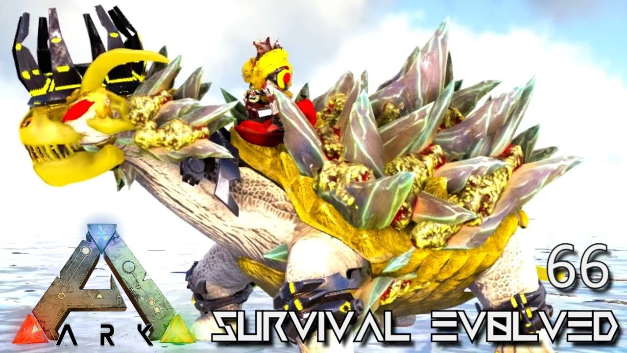 ARK: SURVIVAL EVOLVED - TEK DINO GODS EMPEROR FOREWORLD MYTH !!! E66 (MODDED ARK EXTINCTION CORE)