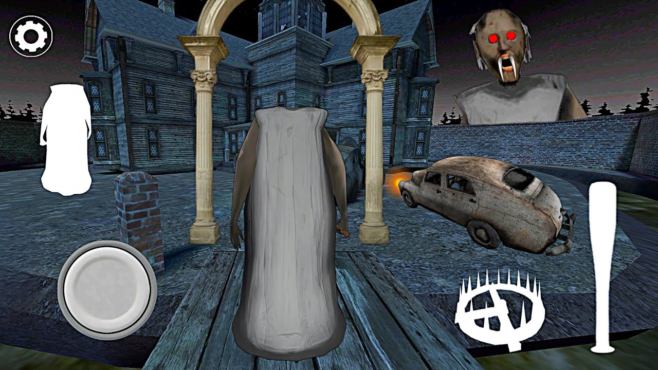 Playing as No Head Granny IN Granny 3