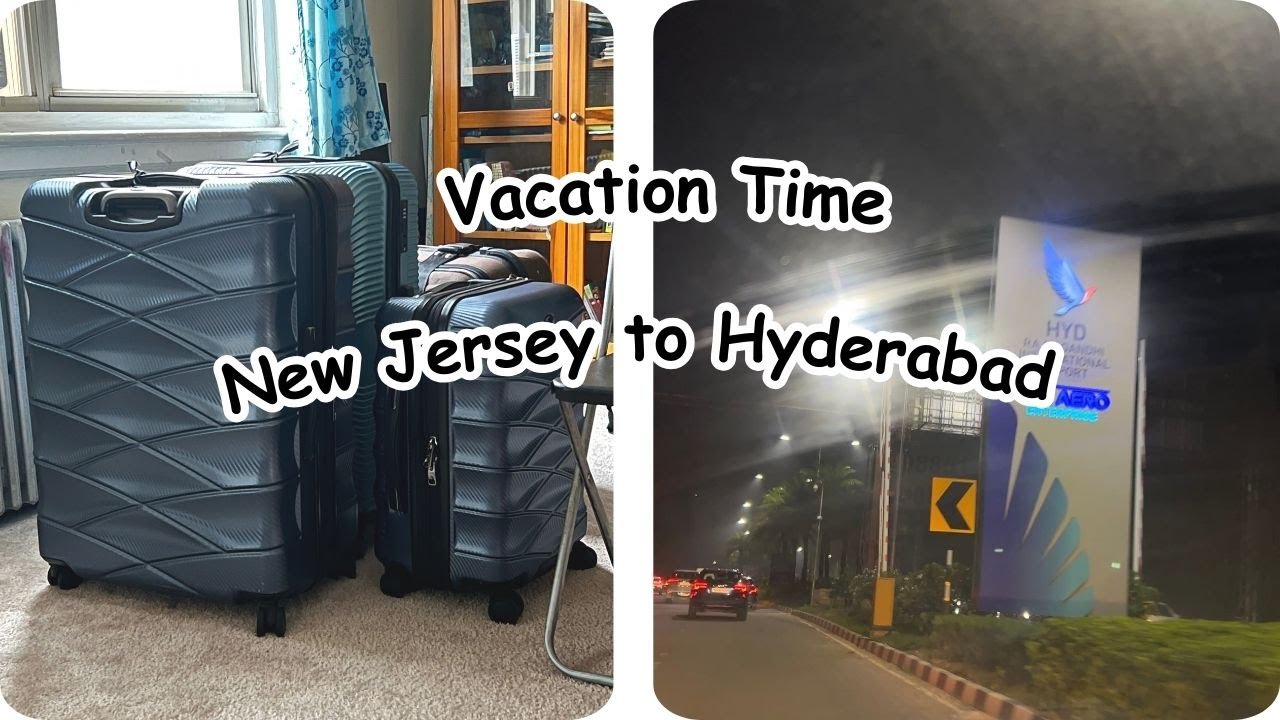 Family Trip to Hyderabad from USA | Dubai Transit + Desi Mom Prep