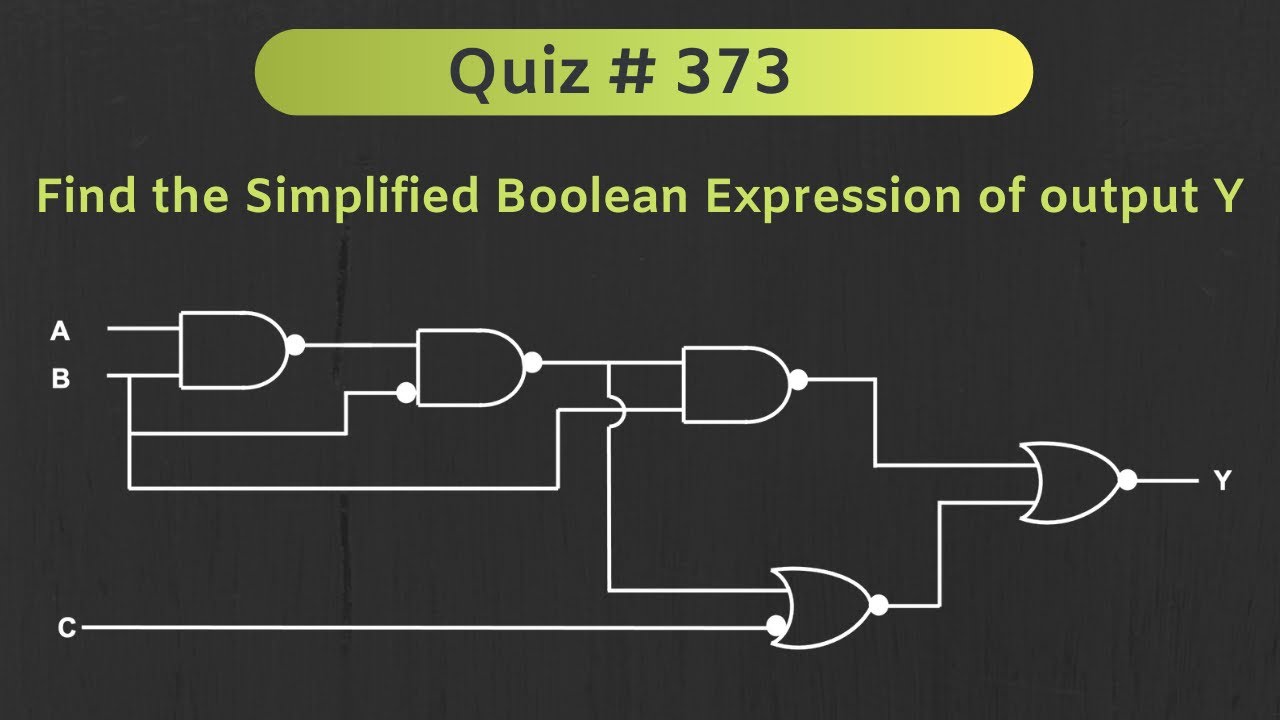 Logic Gates Solved Problem (Digital Electronics) | Quiz # 373