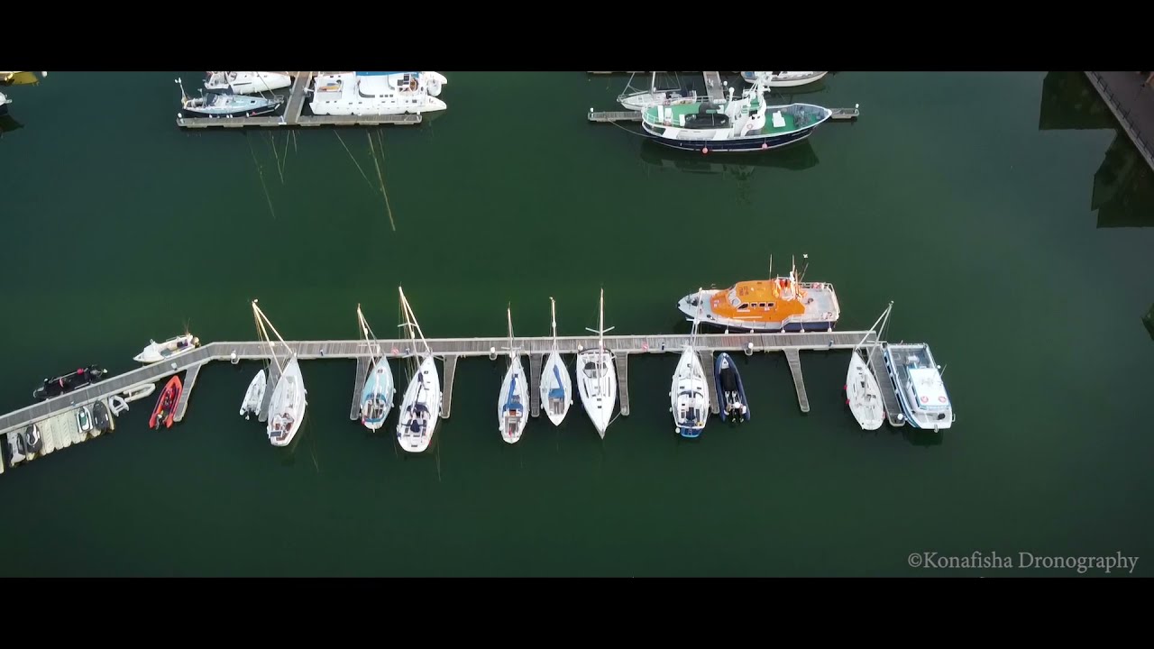 Beauty of Sovereign Harbour Marina (Eastbourne, UK): DJI Mavic Mini