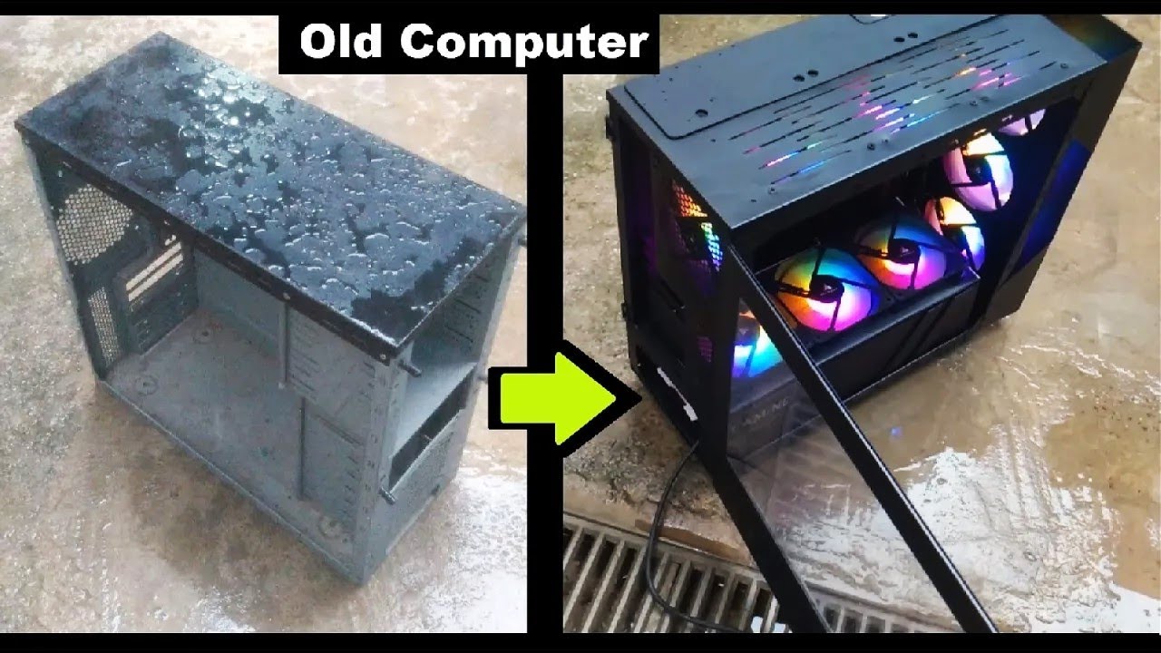 Restoration old computer / PC CASE MODDING / Моддинг кейса  2024