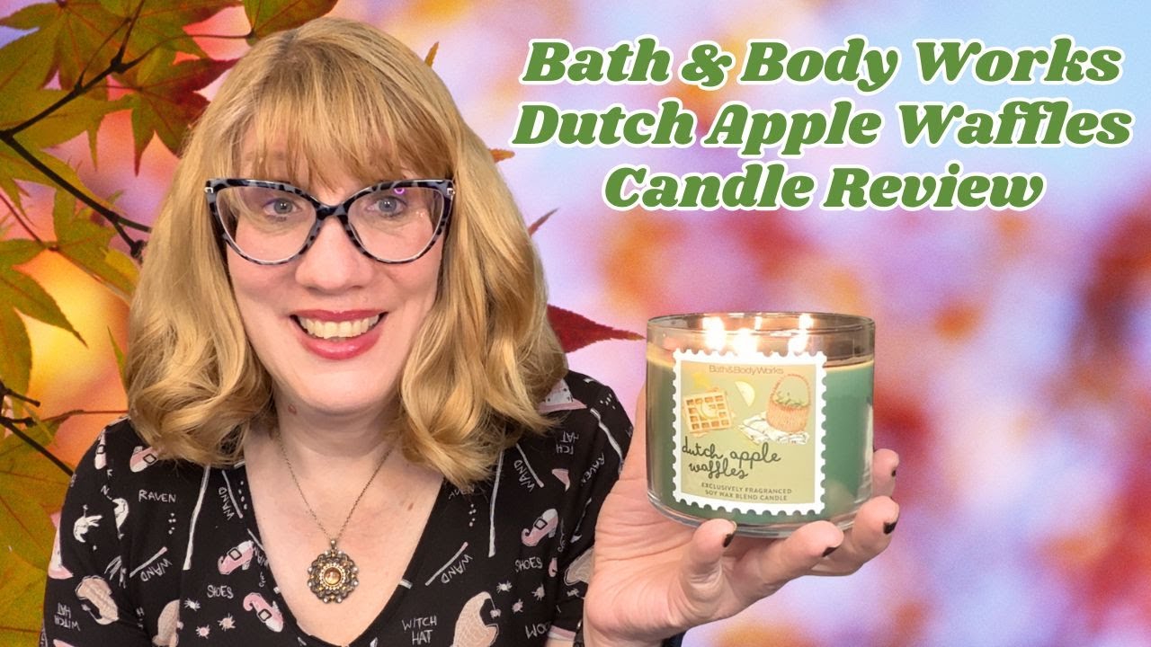 Bath & Body Works Dutch Apple Waffles Candle Review