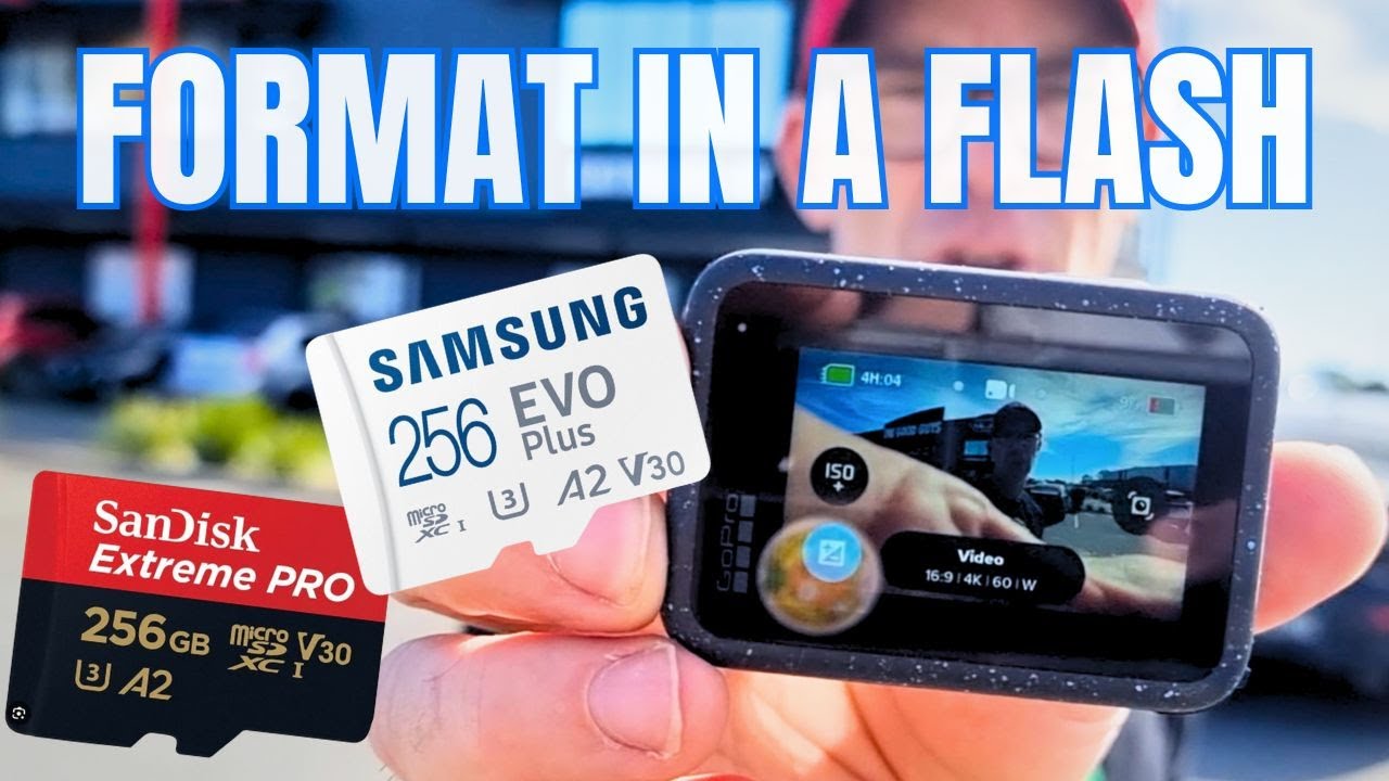 How to format an SD card on your GoPro Hero in seconds ! | GoPro Tips