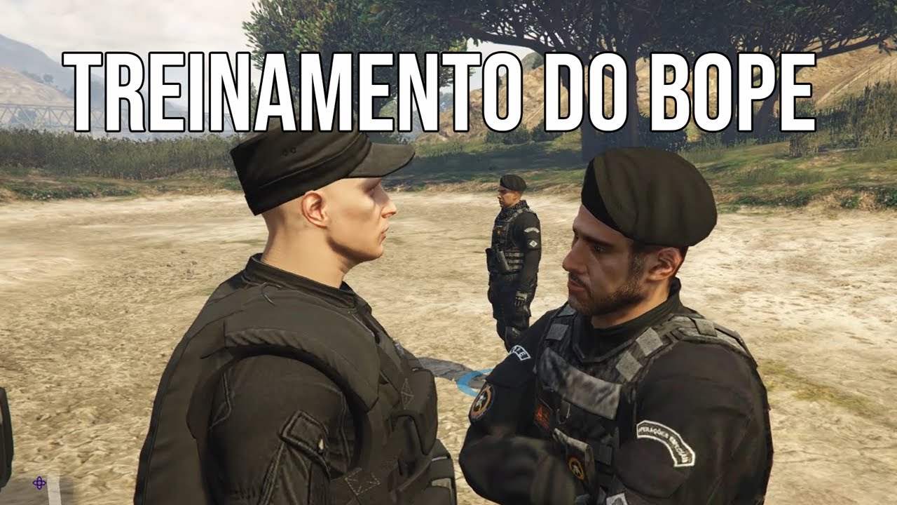 TREINAMENTO DO BOPE NO PRIMEIRO DIA DE PM - GTA ZONA SUL RP