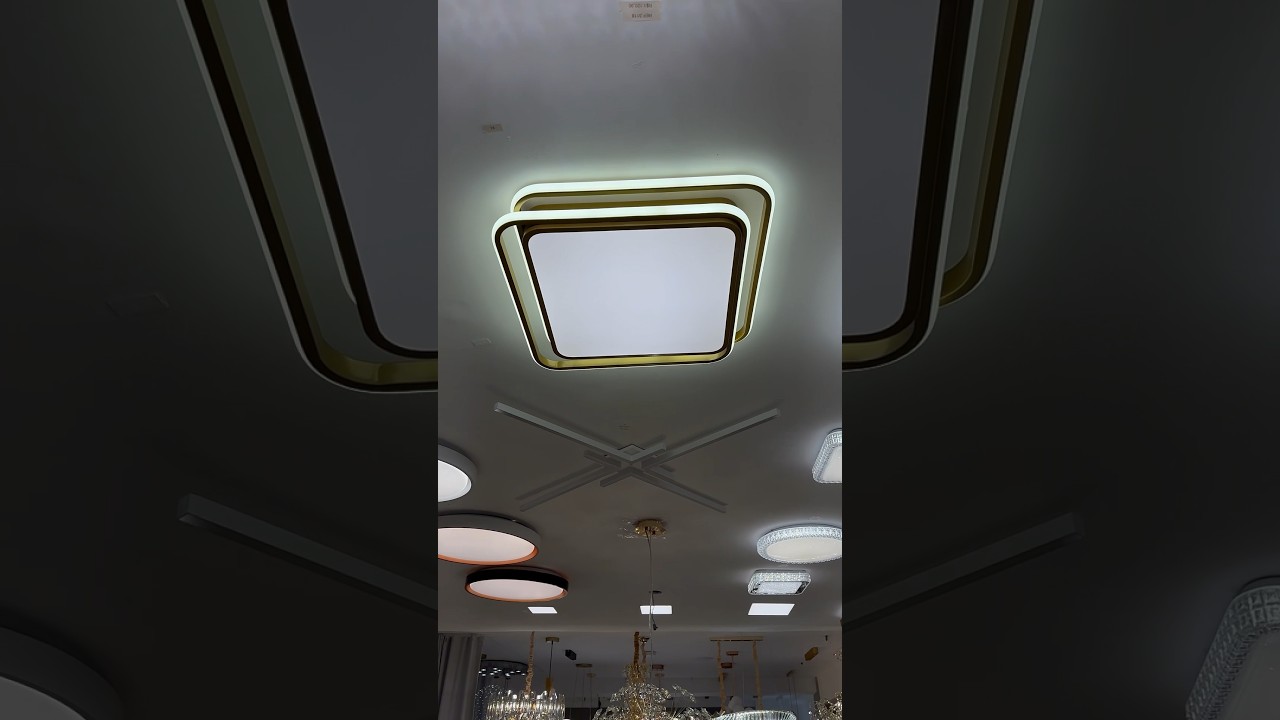 Plafon Led Hoop Quadrado 72w Multicolor