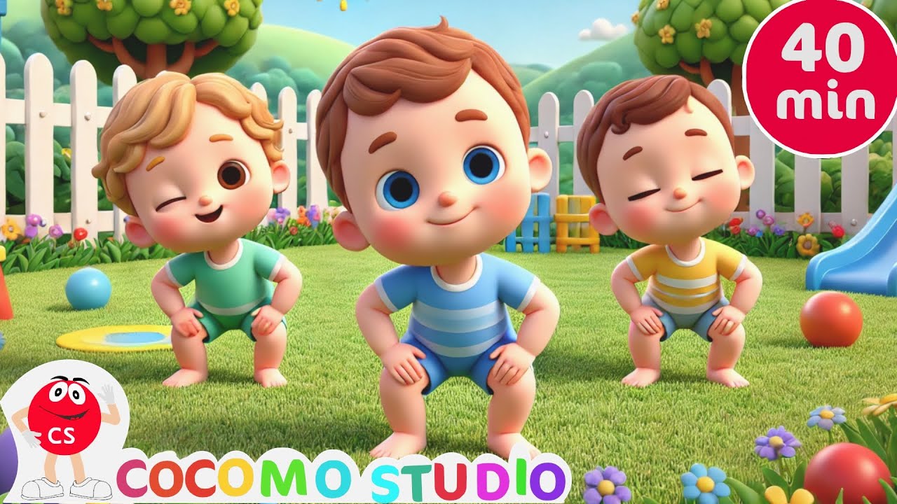Head Shoulders Knees and Toes Song for Kids | Nursery Rhymes Collection