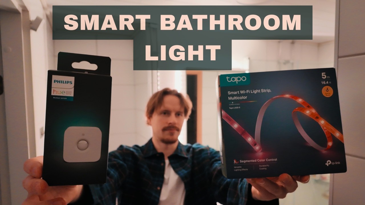 Bathroom Lights That Know What Time It Is  |  Home Assistant Automation