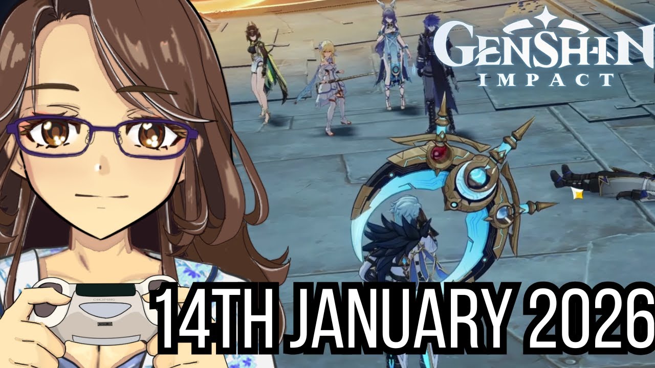 Trying to pull for Columbina (Failed) then Song of the Welkin Moon act 7 & 8 quest time [14/01/2026]