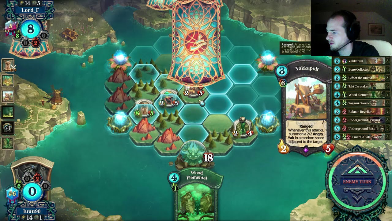 Faeria - Battle of the Salamanders (Highlight)