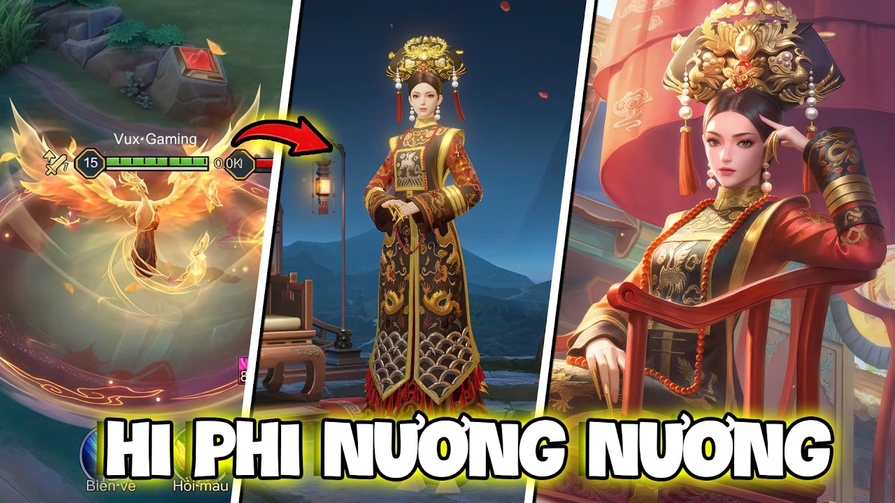 VUX LEO RANK VỚI SKIN MỚI MARJA HI PHI CHÂN HOÀN TRUYỆN TRONG LIÊN QUÂN MOBILE