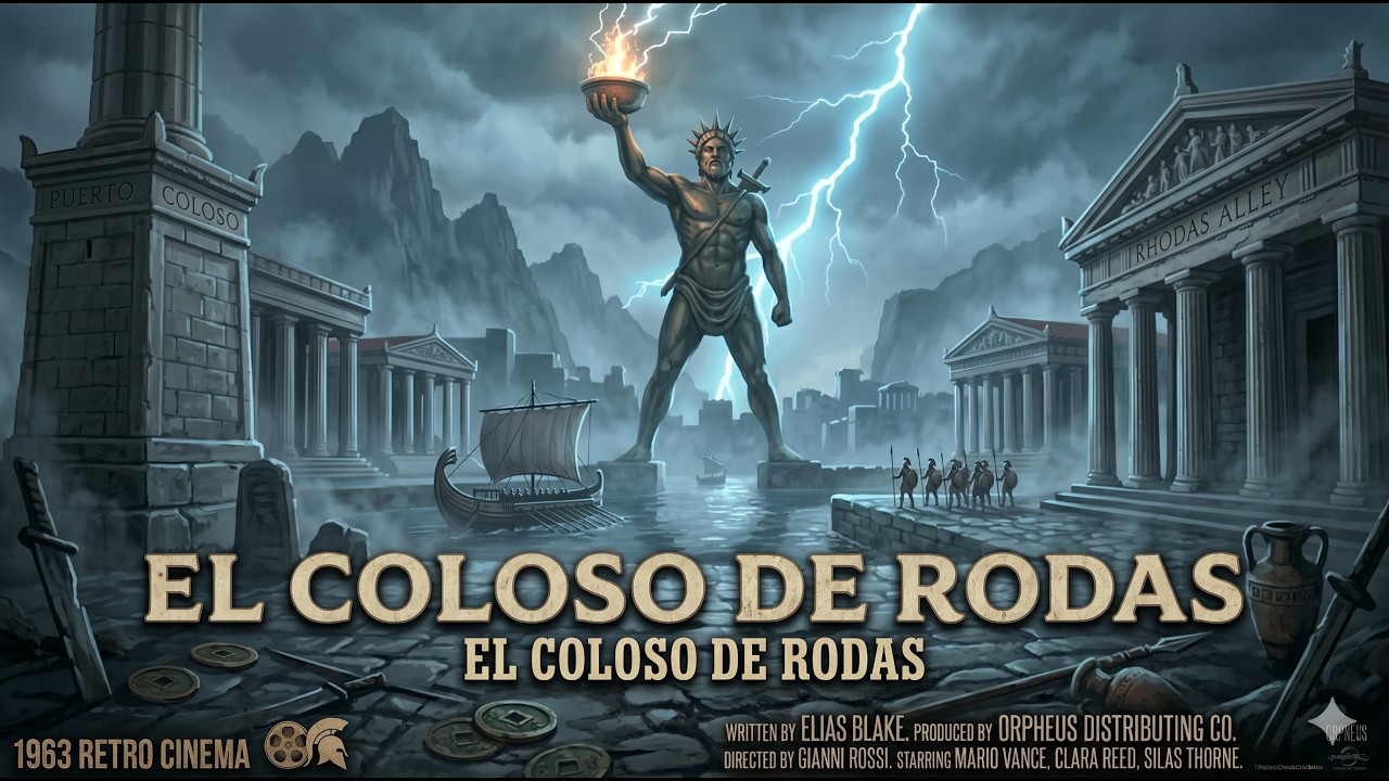 El Coloso de Rodas | Cine &Eacute;pico Cl&aacute;sico de Sergio Leone | Pel&iacute;cula Completa HD