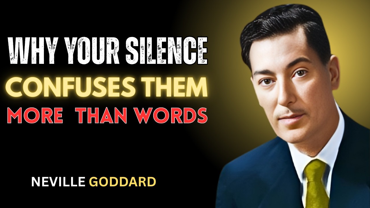 Why Your Silence Confuses Them More Than Words | Hidden Power of Quiet Confidence | Neville Goddard