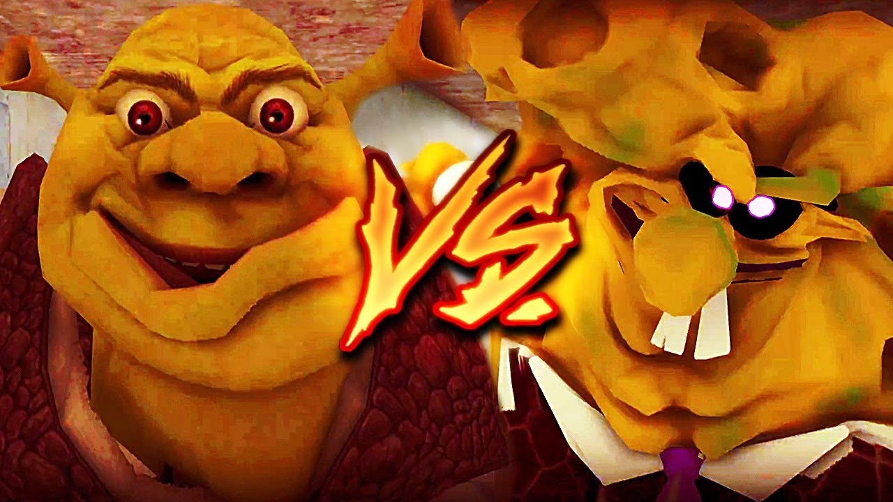 ŐRÜLT SHREK VS. KIGYÚRT SPONGYABOB