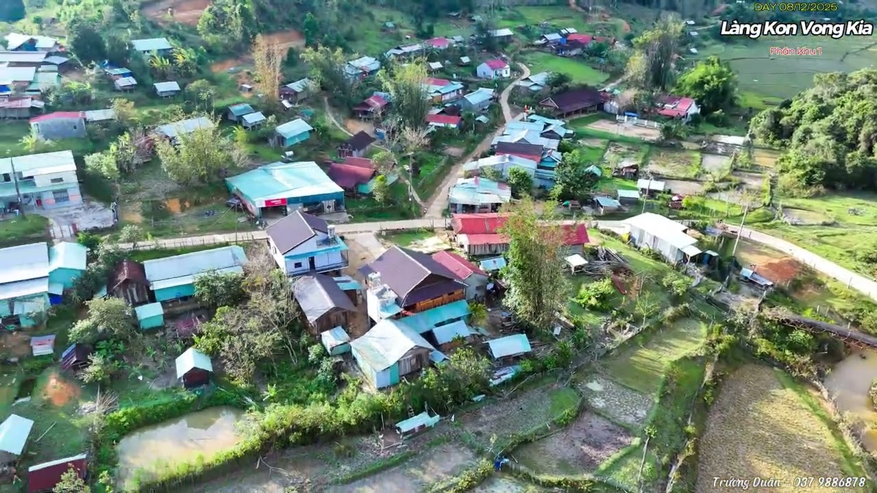 Làng Kon Vong Kia - Măng Đen - Phân khu 1