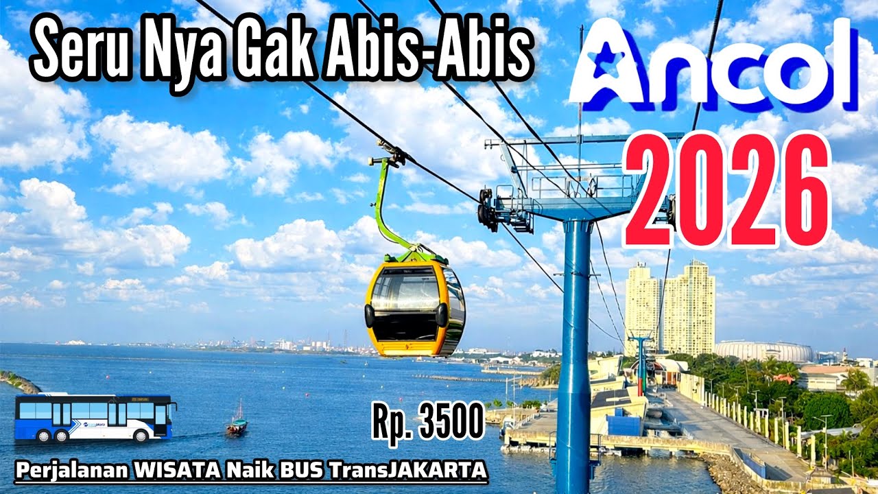 LIBURAN PENUH CERIA‼️ANCOL 2026 &bull; FAUNALAND TERBARU &bull; PERJALANAN SERU & ASYIK NAIK BUS TRANSJAKARTA