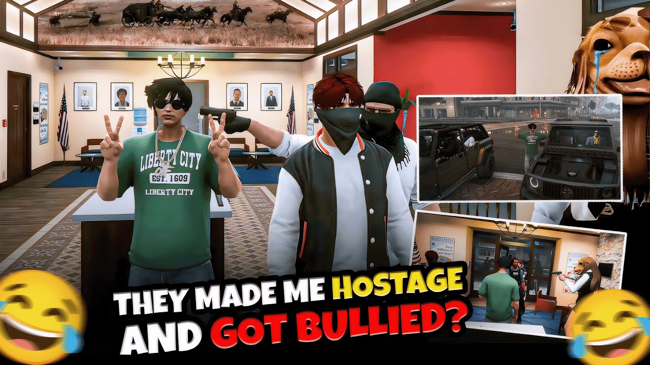 Hostage but I’m the Menace 😂| Funny GTA RP Highlight 