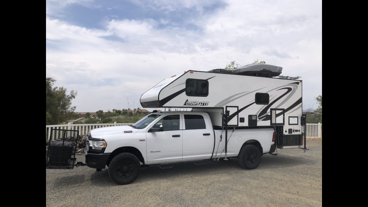 2016 Camp Lite by Livin' Lite CLTC11 all aluminum truck camper overlander RV details