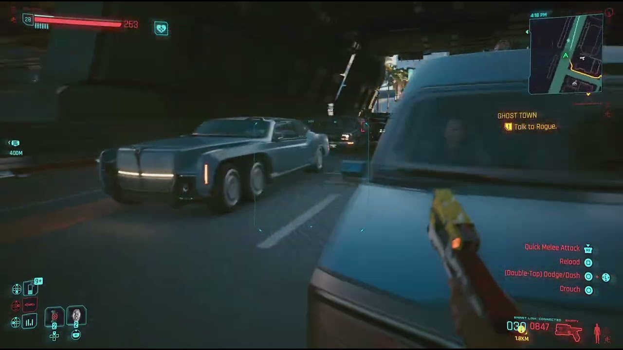 Cyberpunk 2077 Life Challenge 2 4 Lives left Video1 Part 1