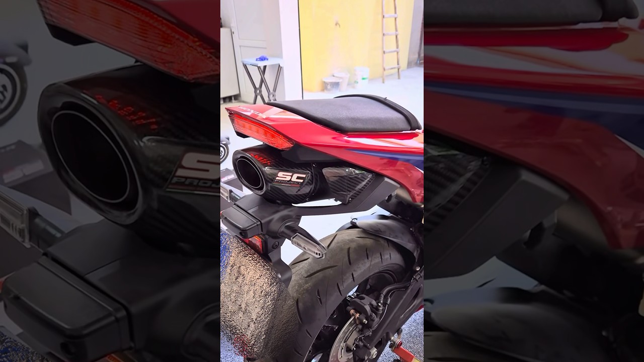 HONDA CBR 600RR '25 SC PROJECT SC-RR Exhaust Sound #honda #cbr600rr #scproject #shorts #2025 #moto